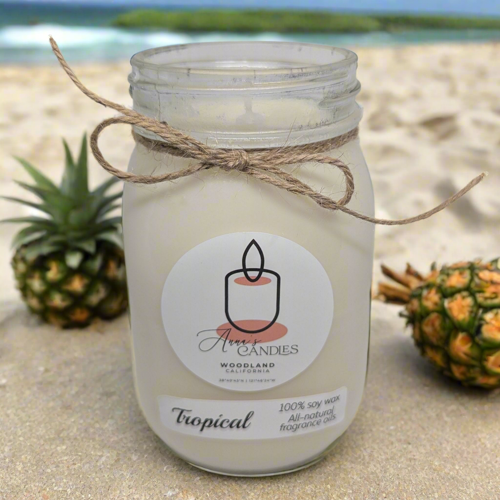 Tropical Soy Candle - Anna's Candles