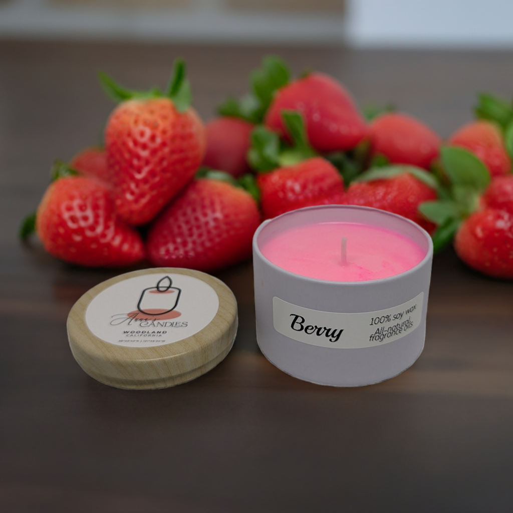 Berry Soy Candle - Anna's Candles