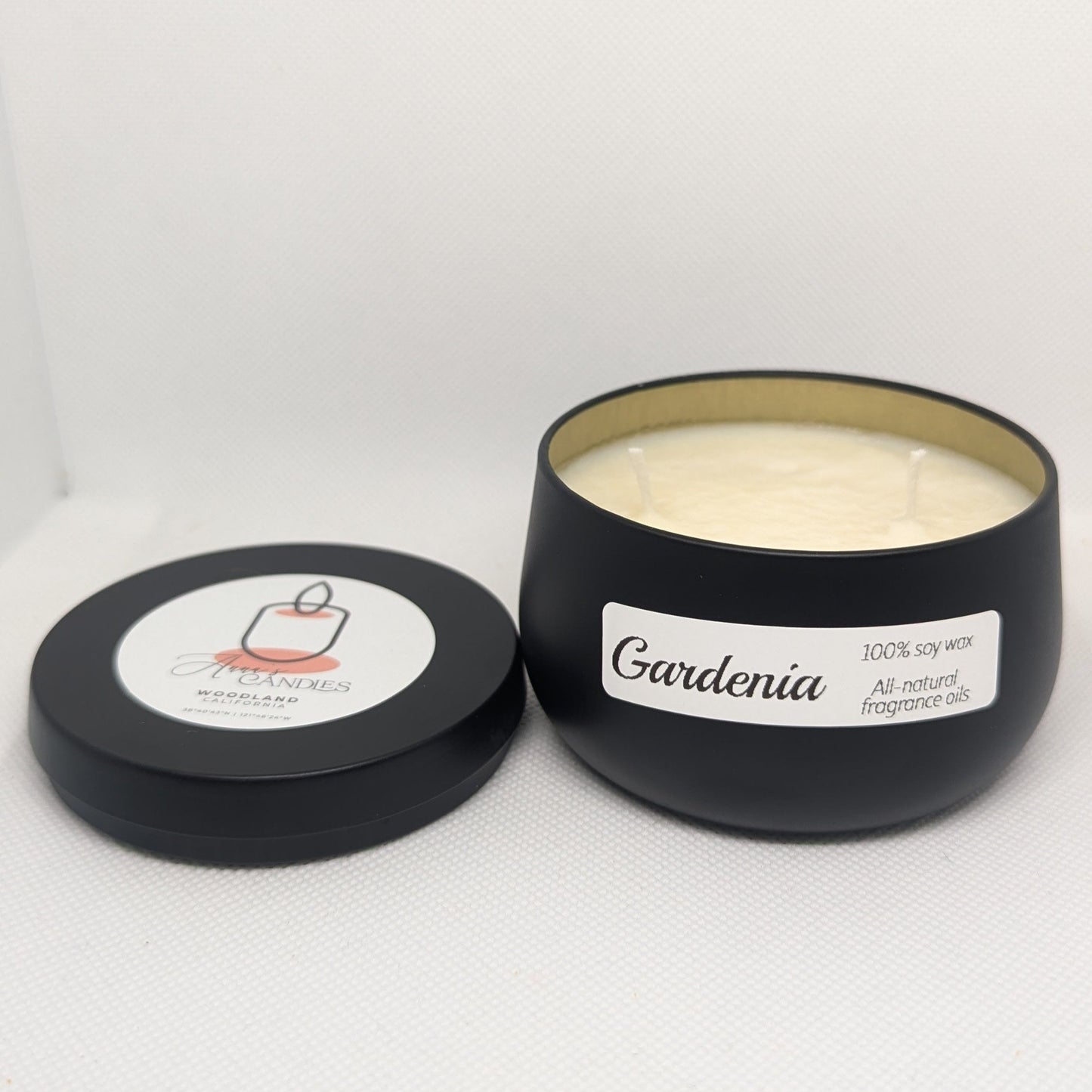 Gardenia Soy Candle - Anna's Candles