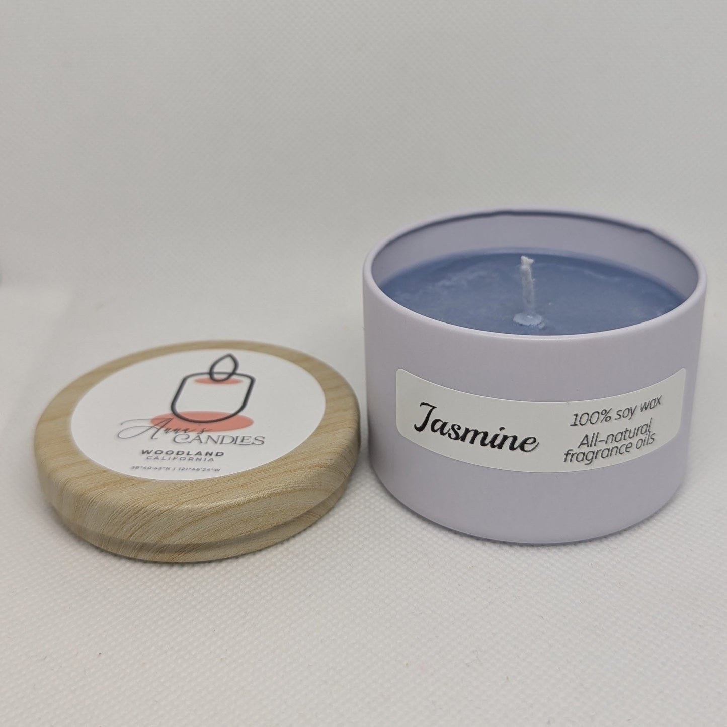 Jasmine Soy Candle - Anna's Candles