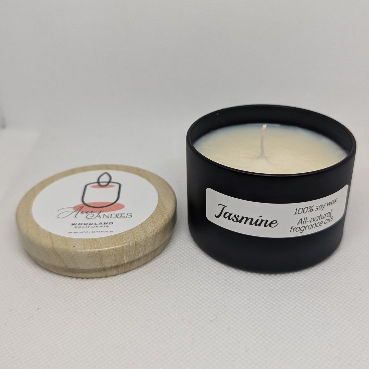 Jasmine Soy Candle - Anna's Candles