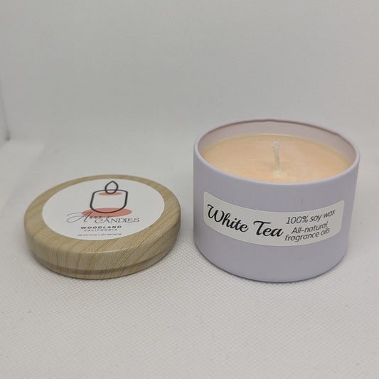 White Tea Soy Candle - Anna's Candles