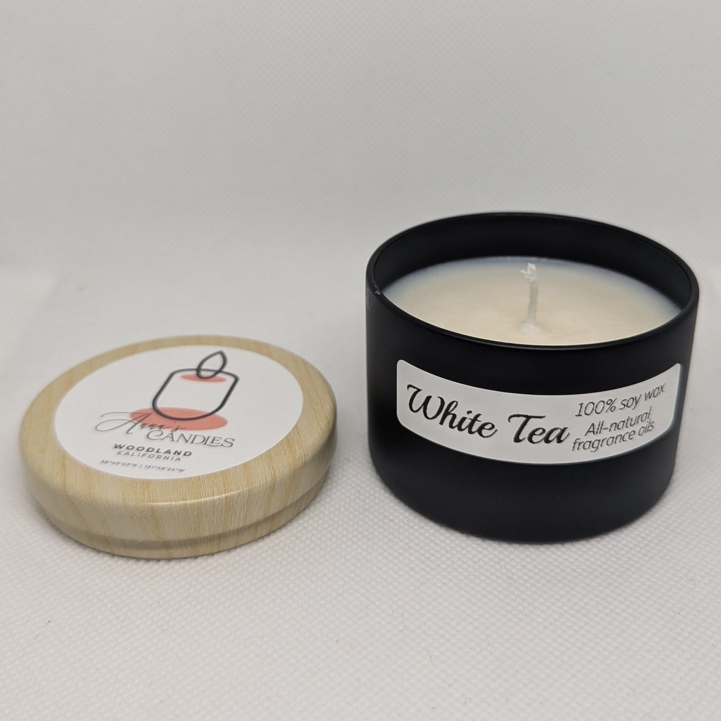 White Tea Soy Candle - Anna's Candles