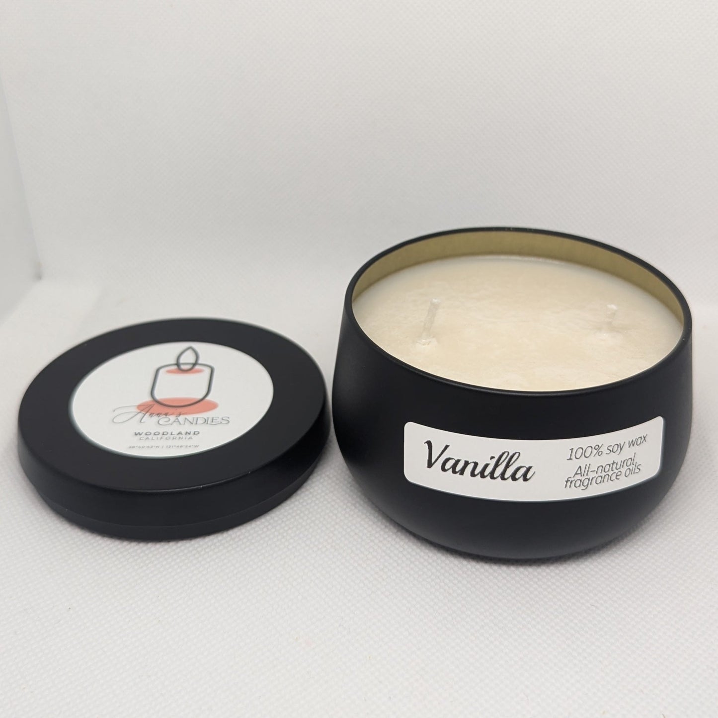 Vanilla Soy Candle - Anna's Candles