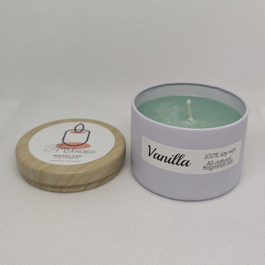 Vanilla Soy Candle - Anna's Candles