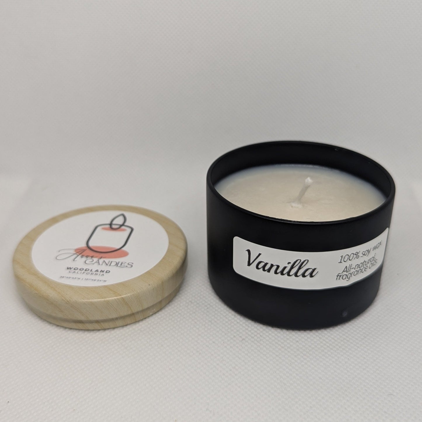 Vanilla Soy Candle - Anna's Candles