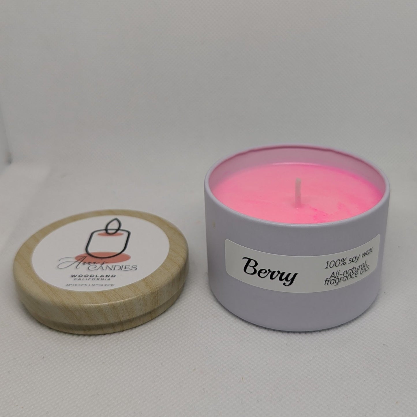 Berry Soy Candle - Anna's Candles