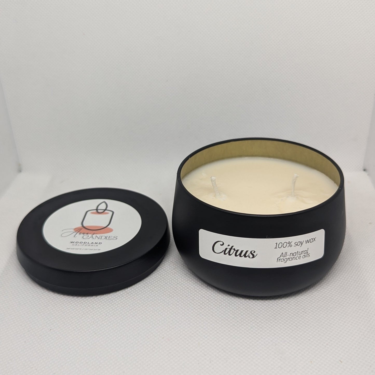 Citrus Soy Candle - Anna's Candles