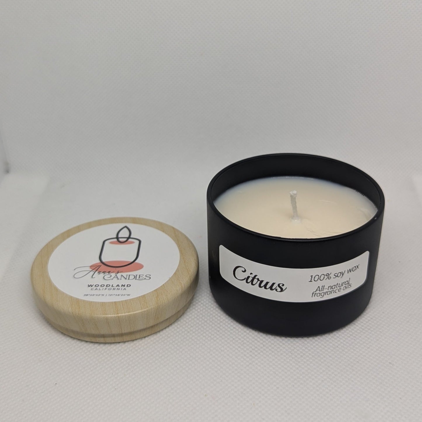 Citrus Soy Candle - Anna's Candles