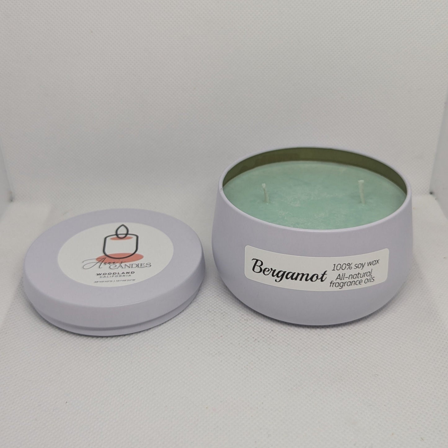 Bergamot Soy Candle - Anna's Candles