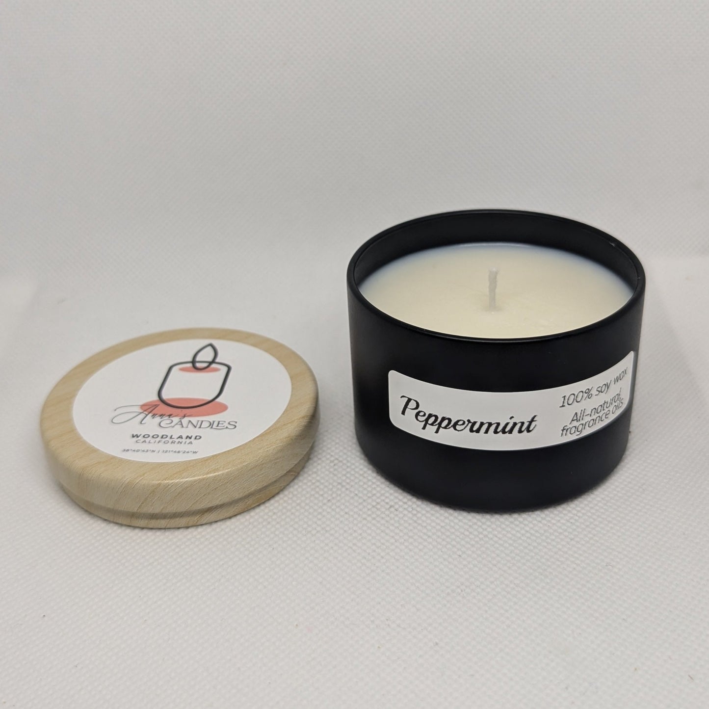 Peppermint Soy Candle - Anna's Candles