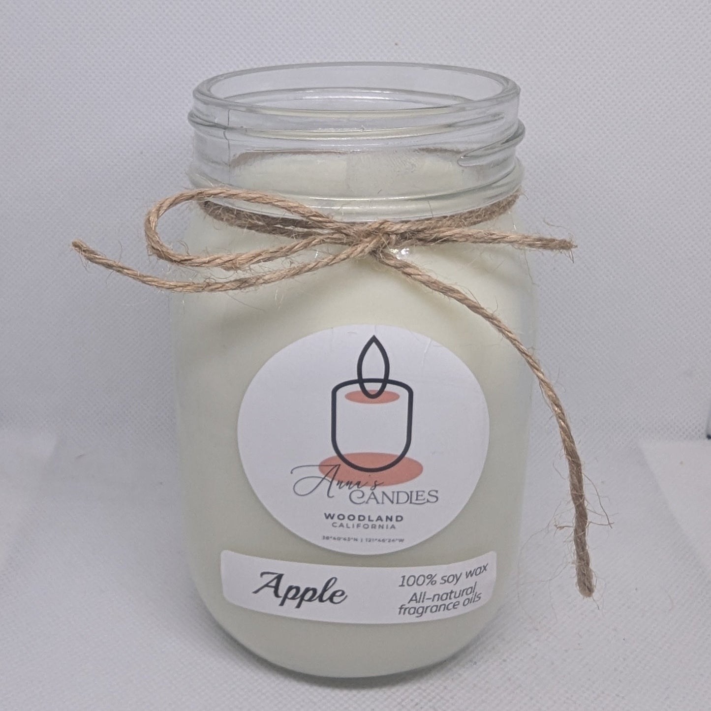 Apple Soy Candle - Anna's Candles