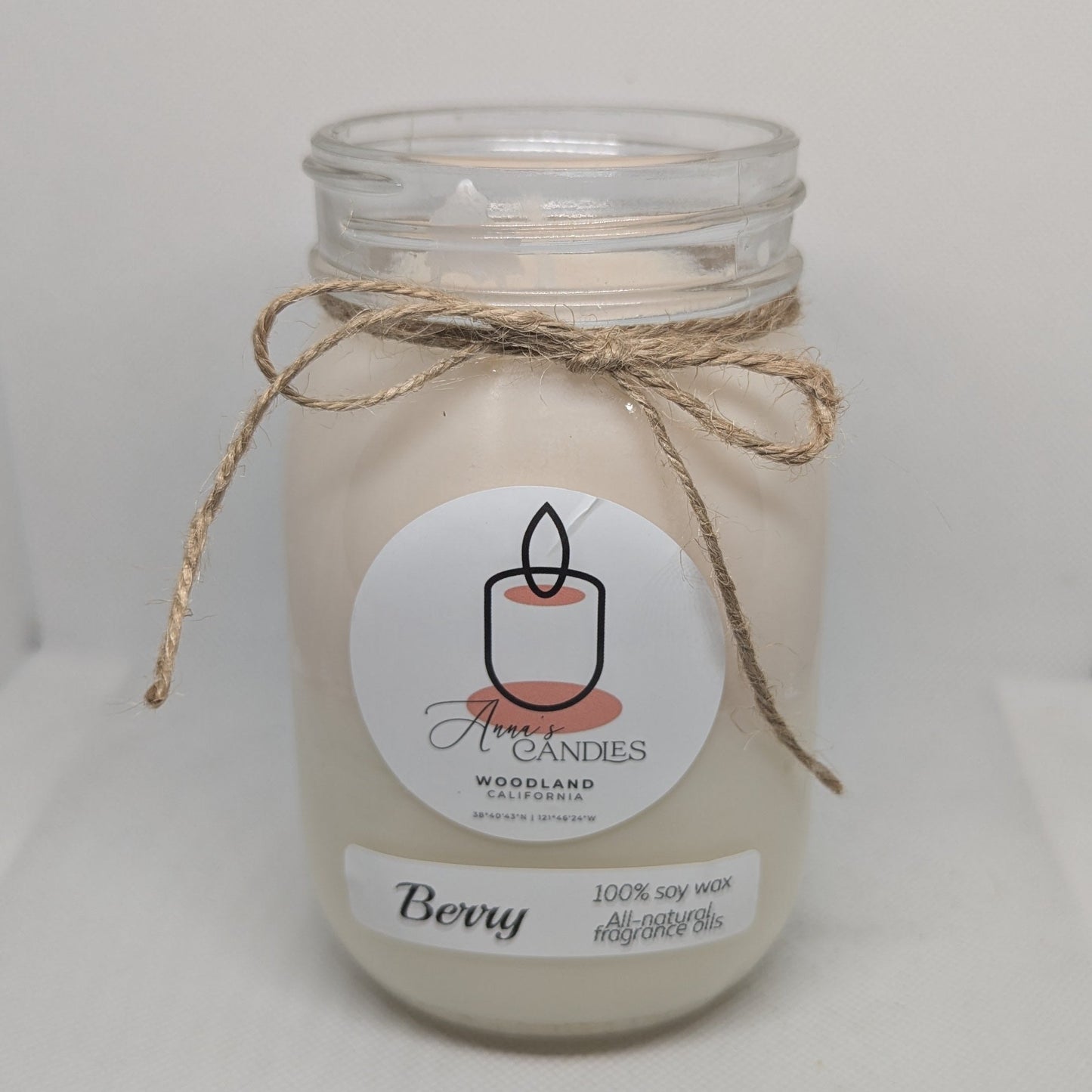 Berry Soy Candle - Anna's Candles