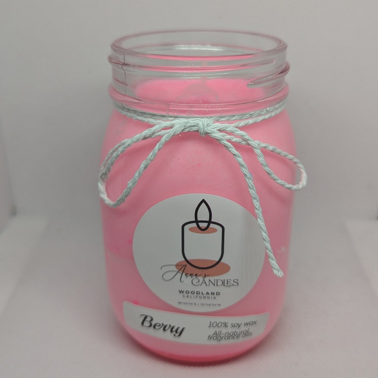 Berry Soy Candle - Anna's Candles