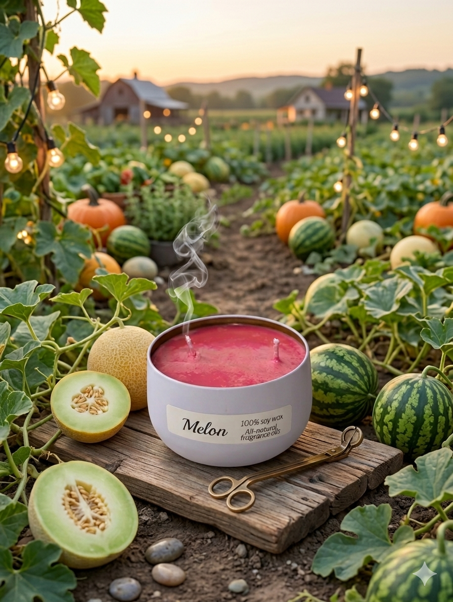 Melon Soy Candle - Anna's Candles