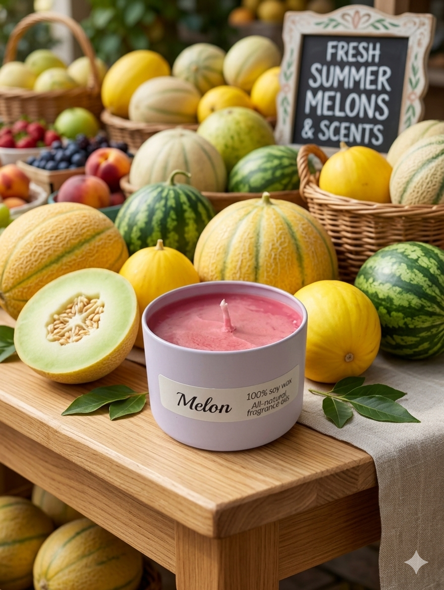 Melon Soy Candle - Anna's Candles