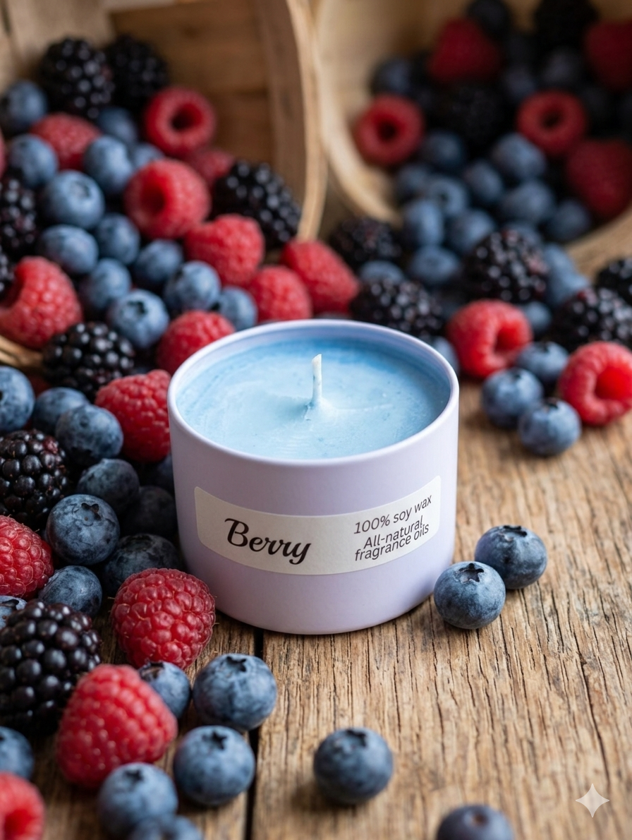 Berry Soy Candle - Anna's Candles